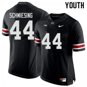 Youth Ohio State Buckeyes #44 Ben Schmiesing Black Nike NCAA College Football Jersey Anti-slip EVY4244NI